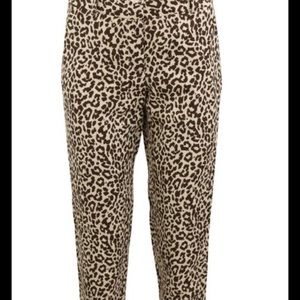 J Crew Linen Pants Cafe Capri Size 4